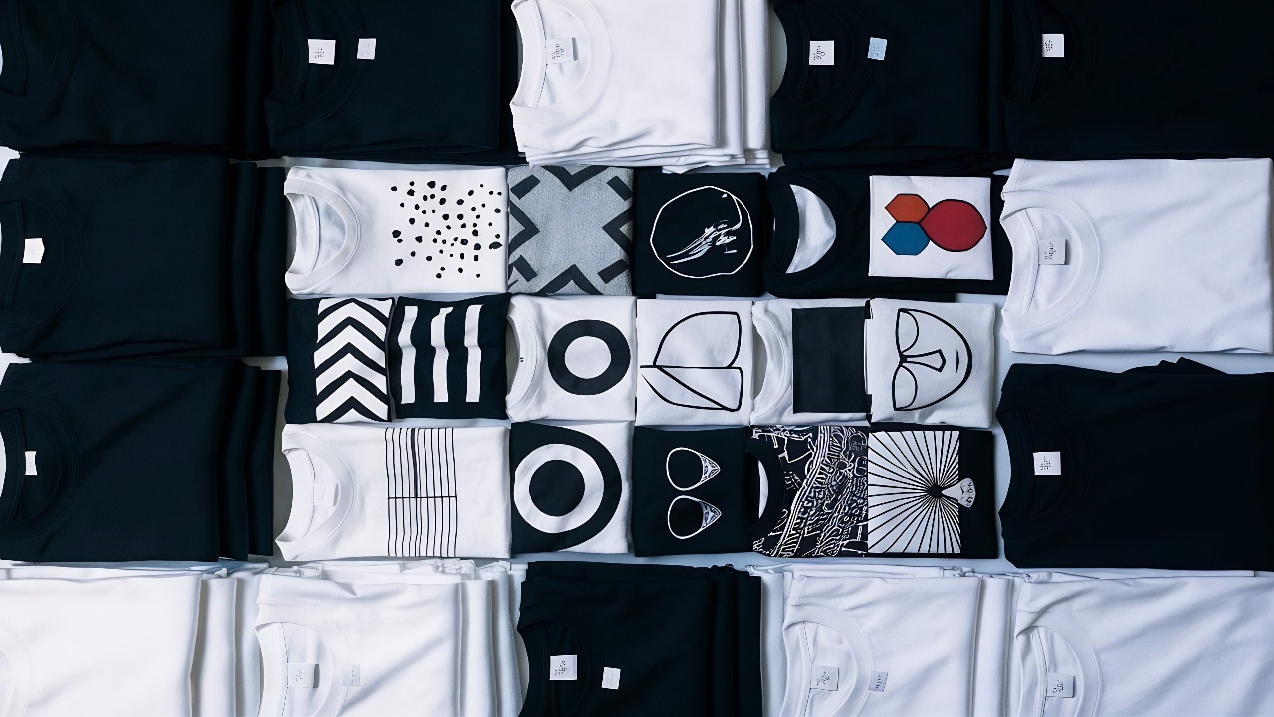black-white-t-shirts